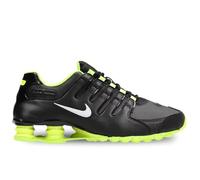 NIKE Shox NZ Baskets Homme, Noir/Vert - 378341-013, Noir et vert., 43 EU