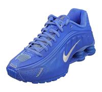 Nike Shox R4 HJ7303-445 Chaussures pour femme Bleu Racer Blue/Phantom/Metallic Silver, Bleu Racer/Phantom/Argent métallisé, 40.5 EU