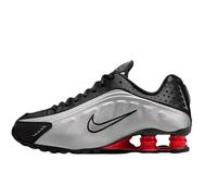 Nike Baskets Shox R4 Femme Noir/Argent métallisé/Cramoisi clair Taille 41 EU