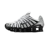 Nike Shox TL, Baskets pour femme, Argent métallisé blanc loup gris noir, 39 EU