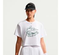 Nike Court Graphic Slam T-shirt Manches Longues Blanc S