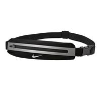 Nike Slim 3 Sac Banane Adulte Unisexe, 082 Noir/Noir/argenté, Taille Unique