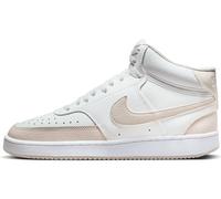Nike Femme WMNS Court Vision Mid Sneaker, Summit White/Lt Orewood BRN-White, 36 EU