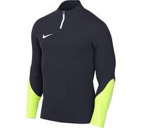 Nike Soccer Drill Top M NK DF Strk23 Dril Top, Obsidian/Volt/Barely Volt/White, DR2294-452, S