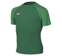 Nike Soccer Jersey Y NK DF Academy JSY SS, Pine Green/Hyper Verde/White, DH8369-302, XL