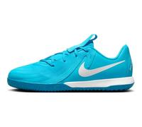 Nike Soccer Shoe Jr Phantom Gx II Academy IC, Blue Fury/White, FJ2609-400, 38 EU (5.5Y)