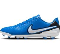 Nike Soccer Shoe Legend 10 Club FG/MG, Soar/White, DV4344-400, 47.5 EU (M 13 US)