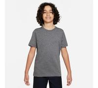 Nike Soccer T-Shirt Y NK Park20 SS Tee, Charcoal Heathr/White, CZ0909-071, M