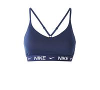 NIKE Soutien-gorge de sport 'INDY' bleu marine / blanc, Taille M
