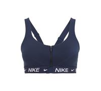NIKE Soutien-gorge de sport 'INDY' bleu marine / blanc, Taille XS