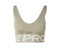 NIKE Soutien-gorge de sport 'INDY' kaki / blanc cassé, Taille XS