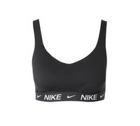 NIKE Soutien-gorge de sport 'Indy' noir / blanc, Taille L