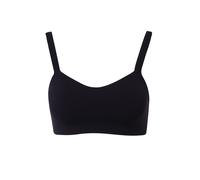 NIKE Soutien-gorge de sport noir / blanc, Taille L