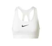 NIKE Soutien-gorge de sport 'SWOOSH' noir / blanc, Taille XS