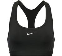 NIKE Soutien-gorge de sport 'SWOOSH' noir / blanc, Taille XS
