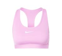NIKE Soutien-gorge de sport 'SWOOSH' rose clair / blanc, Taille XS