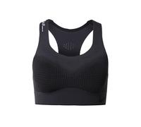 NIKE Soutien-gorge de sport 'SWSH' noir / blanc, Taille XS
