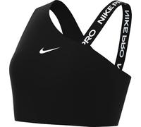Nike Soutien-Gorge De Sport W NP Swoosh Ms Asym Bra, Black/Black/White/White, FV6526-010, L