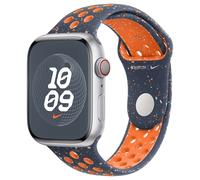 Apple Nike Sport Band Watch Series 1 á 10 / SE / Ultra (2) (44/45/46/49 mm) Taille M/L Blue Flame Bleu