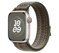 Apple Nike Sport Loop bracelet Watch Series 1 á 9 / SE (38/40/41 mm) | Series 10 (42 mm) Sequoia/Orange Multicolore