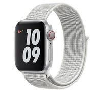 Bracelet Apple Nike Sport Loop pour l'Apple Watch Series 1 t/m 9 / SE (38/40/41 mm) | Series 10 (42 mm) - Summit White