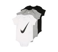 Nike Sportswear Barboteuse / body gris chiné / noir / blanc, Taille 68-80