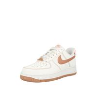 Nike Sportswear Baskets basses 'AIR FORCE 1 '07' écru / marron, Taille 41