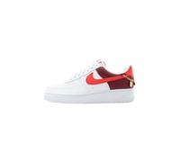 Nike Sportswear Baskets basses 'Air Force 1 '07' homard / bordeaux / blanc, Taille 42
