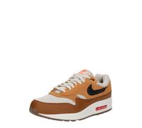 Nike Sportswear Baskets basses 'AIR MAX 1 ESS' sépia / umbra / noir / blanc cassé, Taille 41