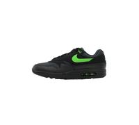 Nike Sportswear Baskets basses 'Air Max 1 Essentials' vert fluo / noir, Taille 45