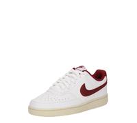 Nike Sportswear Baskets basses 'COURT VISION' bordeaux / blanc, Taille 38,5