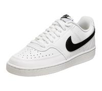 Nike Sportswear Baskets basses 'Court Vision' noir / blanc, Taille 38,5