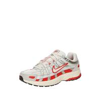 Nike Sportswear Baskets basses 'P-6000' beige / rouge / argent / blanc, Taille 36,5