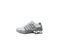 Nike Shox NZ 378341-009 Chaussures de Sport pour Homme, Gris foncé, Gris foncé, Loup, Gris Volt, Noir, Argent métallisé, 44 EU
