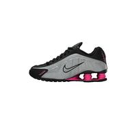 Nike Sportswear Baskets basses 'Shox R4' rose clair / noir / argent, Taille 36,5