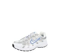 NIKE P-6000 Baskets blanches, argentées et bleues, Blanc, argenté, bleu, 38 EU