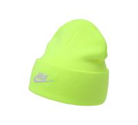 Nike Sportswear Bonnet 'Peak' gris / vert fluo, Taille 53-57