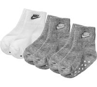 Nike Sportswear Chaussettes 'CORE FUTURA' gris foncé / gris chiné / blanc, Taille 13-18