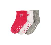 Nike Sportswear Chaussettes 'Core Futura' gris / rose / blanc, Taille 28-29