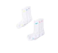 Nike Sportswear Chaussettes 'ED ELVD' aqua / orange / blanc, Taille 38-42