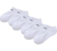 NIKE Mixte Kids Basic Pack No Show 3pk Socks Eu 23 1/2-27 Chaussettes, Blanc, Taille Unique EU