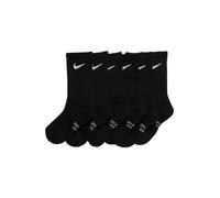 Nike Chaussettes mi‑hautes Df 6 paires Bébés C3-C7 Noir Unisexe