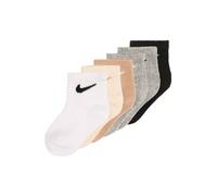 Nike Sportswear Chaussettes 'SWOOSH' beige / gris / noir / blanc, Taille 18,5-27