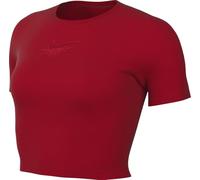 Nike Sportswear Chill Knit T-Shirt Court Coupe étroite (Femme), Rouge université, HF9534-657, M