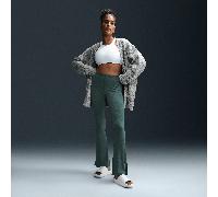 Nike Sportswear Chill Knit Women's Tight Mini-Rib Flared Leggings Vintage Green/Sail - S