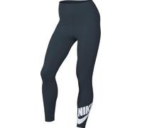 Nike Sportswear Classics DV7791-478 Legging Taille Haute et Graphique pour Femme Bleu Marine/Blanc Taille M