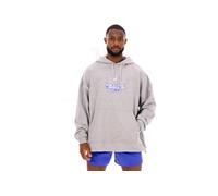 Nike Sportswear Club Essentials Hoodie Blocks League Gris/argent M