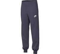 Nike Sportswear Club FD2921-573 Pantalon en Polaire ajusté avec Taille Haute pour Enfants Plus âgés (Filles) Dark Raisin/Dark Raisin/White