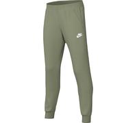 Nike Sportswear Club FD3008-386 Pantalon de Jogging en Polaire pour Enfants Plus âgés, Vert Huile/Blanc Taille M