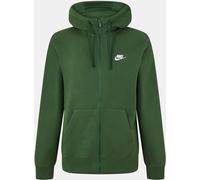 Nike Sportswear Club Fleece Men's Full-Zip Hoodie Vert/Blanc S Male